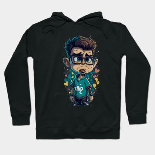 I Think You Should Leave Caricature Art Hoodie